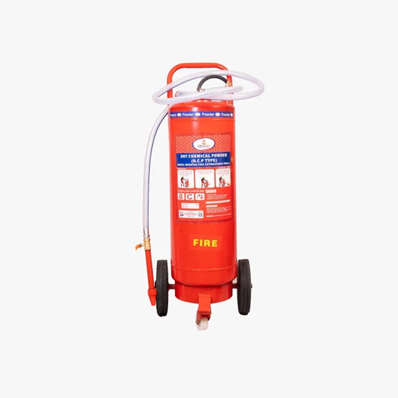25kg ABC Dry Powder Fire Extinguisher Distributor in Guwahati, Assam, India
